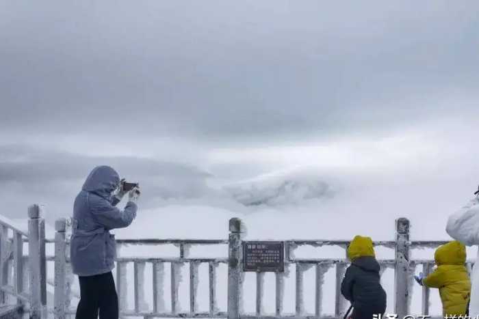 下雪啦！下雪啦！广东下雪了！广东冬天的第一场雪！