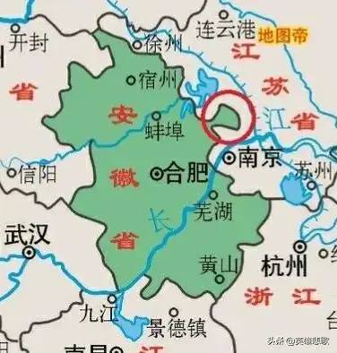 天长市明明在江苏境内，为何属于安徽省？