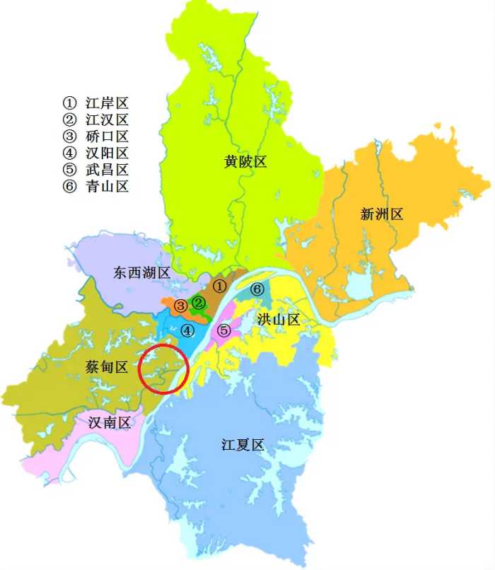 解读武汉地铁3号线在武汉开发区的站点：蔡甸区和汉南区边界复杂