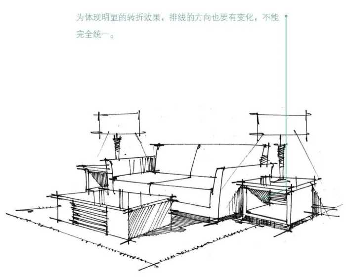 手绘组合家具画法详细讲解，画家必学基础，收藏起来学习