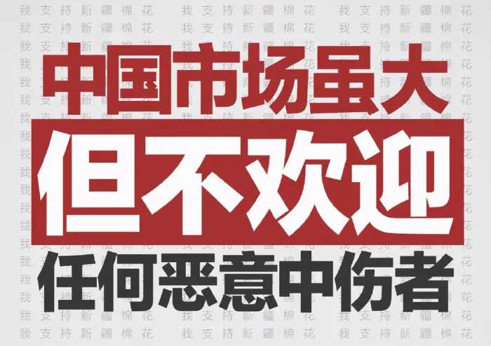 HM碰瓷新疆棉花，遭全民抵制！14亿中国人怒了：休想吃中国的饭、砸中国的锅！